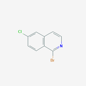 1-Bromo-6-chloroisoquinoline