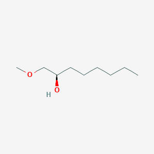 molecular formula C9H20O2 B14438727 (2R)-1-Methoxyoctan-2-OL CAS No. 77495-67-1