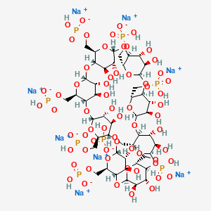 molecular formula C48H80Na8O64P8 B1443874 gamma-Cyclodextrin phosphate sodium salt CAS No. 199684-62-3