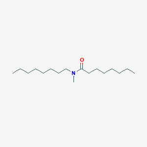 molecular formula C17H35NO B14438760 N-Methyl-N-octyloctanamide CAS No. 76058-03-2