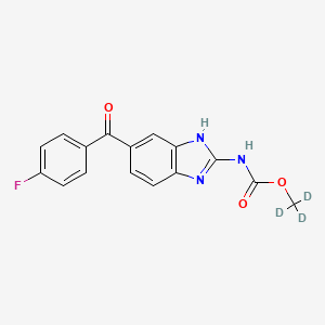 molecular formula C16H12FN3O3 B1443877 Flubendazole D3 (methyl D3) CAS No. 1173021-08-3