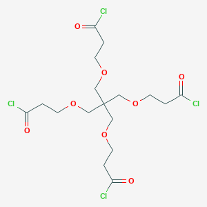 molecular formula C17H24Cl4O8 B144388 Tetraacid chloride CAS No. 132491-88-4