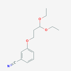 3-(3,3-Diethoxypropoxy)benzonitrile