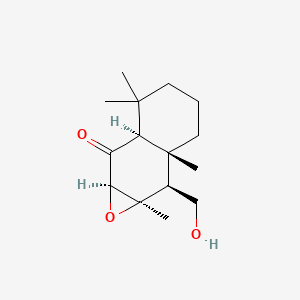 molecular formula C15H24O3 B14438880 Uvidin A CAS No. 74636-06-9