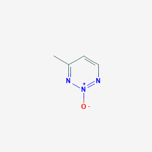 molecular formula C4H5N3O B14438885 4-Methyl-2-oxo-1,2lambda~5~,3-triazine CAS No. 77202-15-4