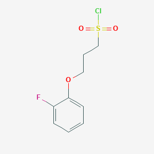 3-(2-Fluorophenoxy)propane-1-sulfonyl chloride