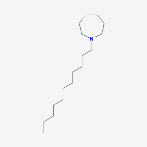 molecular formula C17H35N B14438925 1-Undecylazepane CAS No. 79089-51-3