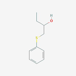 molecular formula C10H14OS B14438979 2-Butanol, 1-(phenylthio)- CAS No. 79345-23-6