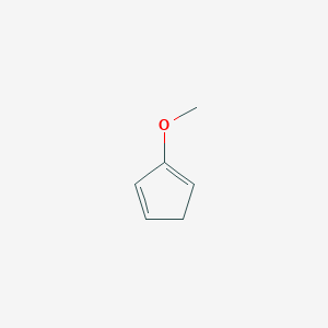 molecular formula C6H8O B14439066 2-Methoxycyclopenta-1,3-diene CAS No. 77079-05-1