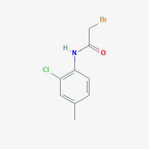 molecular formula C9H9BrClNO B1443922 2-溴-N-(2-氯-4-甲苯基)乙酰胺 CAS No. 1211441-76-7