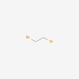 molecular formula C2H4BrSi B14439265 Bromoethylsilane 