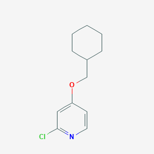 2-Chloro-4-(cyclohexylmethoxy)pyridine