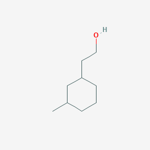 molecular formula C9H18O B1443941 2-(3-Methylcyclohexyl)ethan-1-ol CAS No. 4916-86-3