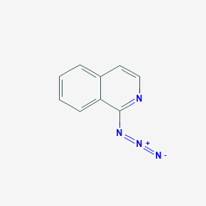 molecular formula C9H6N4 B14439438 1-Azidoisoquinoline CAS No. 75275-87-5