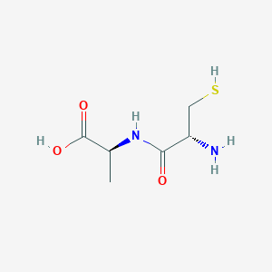 molecular formula C6H12N2O3S B14439478 L-Cysteinyl-L-alanine CAS No. 77621-47-7