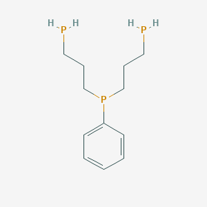 molecular formula C12H21P3 B14439498 Phosphine, phenylbis(3-phosphinopropyl)- CAS No. 79345-75-8