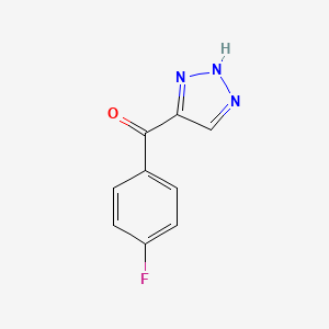 4-(4-fluorobenzoyl)-1H-1,2,3-triazole