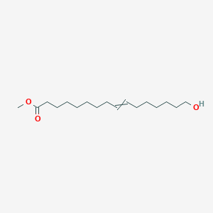 molecular formula C17H32O3 B14439689 Methyl 16-hydroxyhexadec-9-enoate CAS No. 78924-81-9