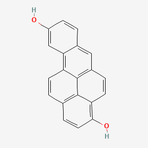 molecular formula C20H12O2 B14439707 Benzo(a)pyrene-3,9-diol CAS No. 75050-75-8