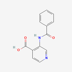 molecular formula C13H10N2O3 B1443974 3-苯甲酰氨基吡啶-4-甲酸 CAS No. 1461601-05-7