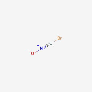 molecular formula CBrNO B14439761 Bromoformonitrile oxide CAS No. 74213-25-5