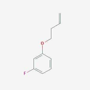 molecular formula C10H11FO B1443978 1-(But-3-en-1-yloxy)-3-fluorobenzene CAS No. 1341816-15-6
