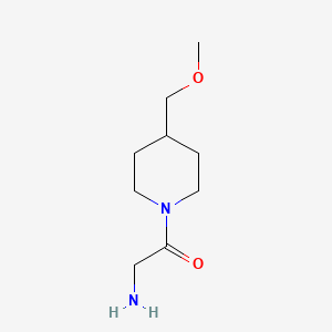2-Amino-1-(4-methoxymethyl-piperidin-1-yl)-ethanone