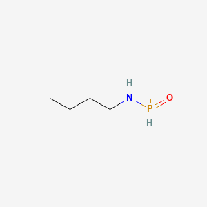 molecular formula C4H11NOP+ B14440248 Butylaminophosphine oxide CAS No. 76025-03-1