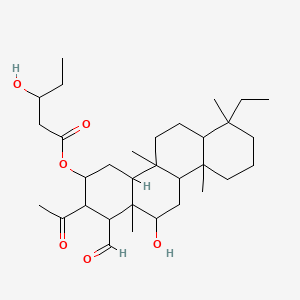molecular formula C32H52O6 B14440486 Foliaspongin CAS No. 78570-09-9