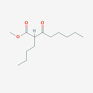 molecular formula C13H24O3 B14440672 Methyl 2-butyl-3-oxooctanoate CAS No. 74583-78-1