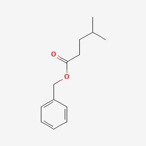 molecular formula C13H18O2 B14440747 Benzyl 4-methylpentanoate CAS No. 77509-00-3