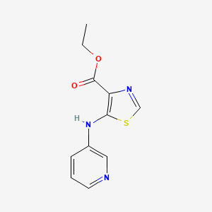 5-(Pyridin-3-ylamino)-thiazole-4-carboxylic acid ethyl ester