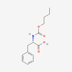 molecular formula C14H19NO4 B14440997 N-(Butoxycarbonyl)-L-phenylalanine CAS No. 75048-11-2