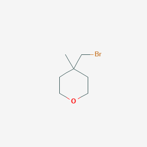 4-(Bromomethyl)-4-methyloxane