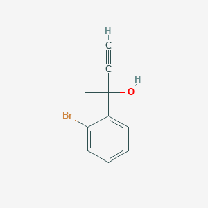 2-(2-Bromophenyl)but-3-yn-2-ol