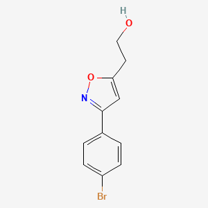 3-(4-bromophenyl)-5-Isoxazoleethanol