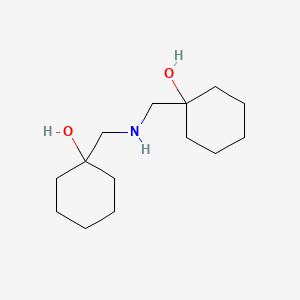 1,1'-[Iminodi(methylene)]dicyclohexanol