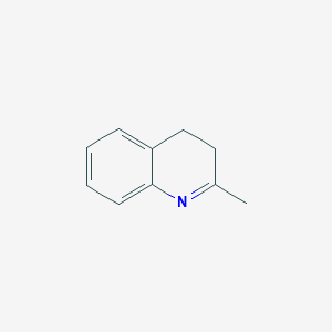 molecular formula C10H11N B14441294 2-Methyl-3,4-dihydroquinoline CAS No. 73721-12-7