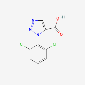 1-(2,6-dichlorophenyl)-1H-1,2,3-triazole-5-carboxylic acid