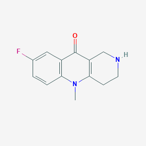 8-fluoro-5-methyl-1,3,4,5-tetrahydrobenzo[b][1,6]naphthyridin-10(2H)-one