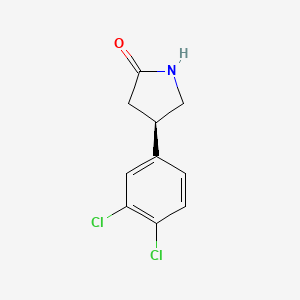 (R)-4-(3,4-Dichlorophenyl)pyrrolidin-2-one