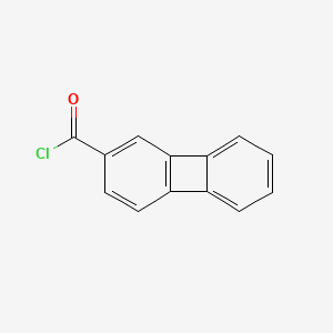 molecular formula C13H7ClO B14441562 2-Biphenylenecarbonyl chloride CAS No. 75292-39-6