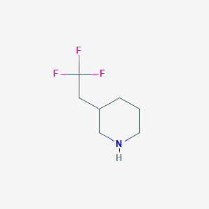 3-(2,2,2-Trifluoroethyl)piperidine