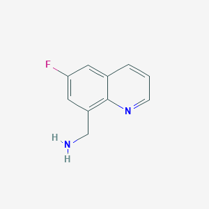 (6-Fluoroquinolin-8-yl)methanamine