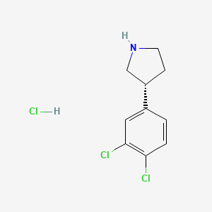 (R)-3-(3,4-Dichlorophenyl)pyrrolidine hydrochloride