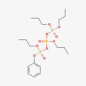 molecular formula C18H33O10P3 B14441700 Phenyl tetrapropyl triphosphate CAS No. 75348-28-6