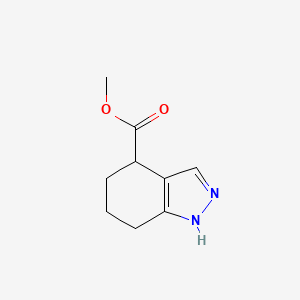methyl 4,5,6,7-tetrahydro-1H-indazole-4-carboxylate