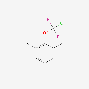 molecular formula C9H9ClF2O B1444174 2-[Chloro(difluoro)methoxy]-1,3-dimethyl-benzene CAS No. 1404194-47-3