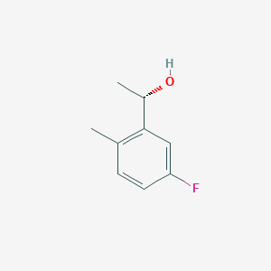 (1S)-1-(5-fluoro-2-methylphenyl)ethan-1-ol