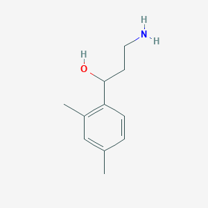 3-Amino-1-(2,4-dimethylphenyl)propan-1-ol